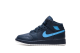 Jordan 1 Mid Obsidian University Blue BG (554725-415) blau 1