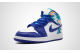 Jordan 1 Mid Geometric Print GS (555112-105) weiss 2