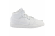 Nike Air Jordan 1 Mid (GS) Sneaker Weiß (554725 110) weiss 1