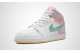 Jordan Air Mid 1 SE GS Paint Drip (DD1666-100) weiss 2