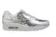 Nike Air Max 1 Liquid Silver womens (616170-090) silber 2