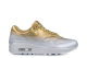 Nike Air Max 1 LX Metallic Gold Platinum (917691-700) bunt 5