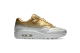 Nike Air Max 1 LX Metallic Gold Platinum (917691-700) bunt 3