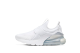 Nike Air Max 270 Extreme Metallic Silver GS (CI1108 100) weiss 4