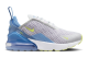 Nike Air Max 270 Pure Platinum Rush Fuchsia Blue Beyond Light Lemon Twist ps (IB4404-043) bunt 3