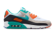 Nike Air Max 90 Miami Dolphins (II7590-100) bunt 4