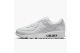 Nike Air Max 90 Premium Metallic Silver (FJ4003 100) weiss 1