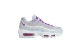 Nike Air Max 95 Football Grey Hyper Violet womens (307960 023) weiss 2