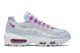 Nike Air Max 95 Football Grey Hyper Violet womens (307960 023) weiss 3