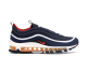 Nike Air Max 97 Midnight Navy Habanero GS (921522 402) bunt 3