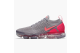 Nike Air VaporMax Flyknit 2 Grey Crimson Pulse Atmosphere (942843-005) grau 2