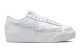Nike Blazer Low Platform Light Lemon Twist Blue Tint (DJ0292 112) weiss 2