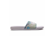 Nike Damen Slide Benassi JDI  Blue (618919 115) weiss 1