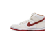 Nike SB Dunk Sail Bright Crimson High (CV9499-100) bunt 1