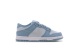 Nike Dunk Low GS Clear Swoosh (DH9765-401) blau 1