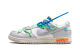 Nike Off x Dunk Low Lot 26 (DM1602-116) weiss 2