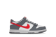 Nike Dunk Low Next Nature Smoke Grey Light Crimson GS (FB8038 001) bunt 3
