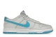Nike Dunk Low Retro Pure Platinum Lightning Blue (DV0831 001) weiss 3