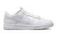 Nike Dunk Low SE Just Do It Iridescent (FD8683-100) weiss 2
