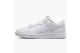 Nike Dunk Low SE Just Do It Iridescent (FD8683-100) weiss 1