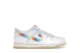 Nike Dunk Low Se Rainbow Lace Swoosh GS (FN4861 100) weiss 2