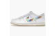 Nike Dunk Low Se Rainbow Lace Swoosh GS (FN4861 100) weiss 1