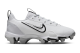 Nike Force Trout 9 Keystone Pure Platinum Metallic Silver gs (FB9731-102) weiss 3