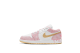 Jordan 1 Low Paint Drip GS (CW7104-601) pink 5