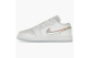 Jordan 1 Low SE GS Swoosh Glitter (FQ9112-100) weiss 5