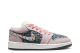 NIKE JORDAN 1 Low SE GS Canvas Floral (FJ3445-001) bunt 6