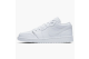 Jordan 1 Low Triple Logo GS (553560-126) weiss 2