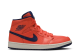 Jordan 1 Mid Turf Blue Void womens (CD7240-804) orange 5