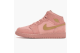 Jordan 1 Mid SE Gold Coral gs (BQ6931-600) pink 2