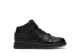 Jordan 1 Retro Mid Grey Outsole GS Dark (554725-021) schwarz 3