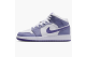 Jordan 1 Mid Dusty Amethyst Court gs (DQ8423-500) bunt 6