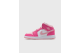 Jordan 1 Mid GS Fierce (FD8780-116) pink 1