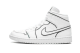 Jordan 1 Mid Iridescent Reflective SE Air (CK6587-100) weiss 4