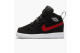 Jordan 1 Mid Multi color Swoosh td (640735-065) schwarz 1