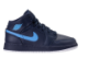 Jordan 1 Mid Obsidian University Blue BG (554725-415) blau 3