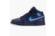 Jordan 1 Mid Obsidian University Blue BG (554725-415) blau 2