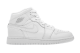 Jordan 1 Mid Pure GS Platinum Air (554725-109) weiss 3