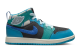 Jordan 1 Mid PS School Anthracite Aquatone New Emerald Glacier Blue (FJ9481 004) bunt 2