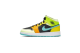 Jordan 1 Mid SE GS Green Aurora (BQ6931-037) bunt 4
