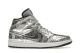 Jordan 1 Mid SE Metallic Silver Disco (CU9304-001) silber 4