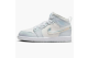 Jordan 1 Mid SE Glitter Swoosh PS (FQ9118-400) weiss 6