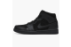 Jordan 1 Mid Triple (554724-011) schwarz 2