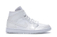 Jordan 1 Mid Triple Air Swoosh Patent (BQ6472-100) weiss 4