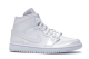 Jordan 1 Mid Triple Air Swoosh Patent (BQ6472-100) weiss 3