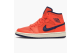 Jordan 1 Mid Turf Blue Void womens (CD7240-804) orange 2