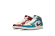 Jordan 1 Mid Anti Gravity Machines (DM9601-200) weiss 5